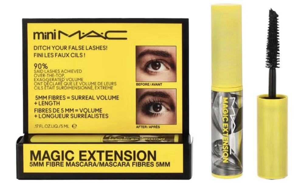 MAC Magic Extension 5MM Fibre Mascara .17fl oz/5ml -MINI NIB